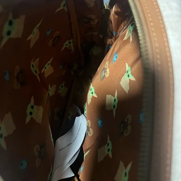 Star Wars Baby Yoda Grogu The Mandalorian Loungefly Mini Backpack Disney - Picture 4 of 11